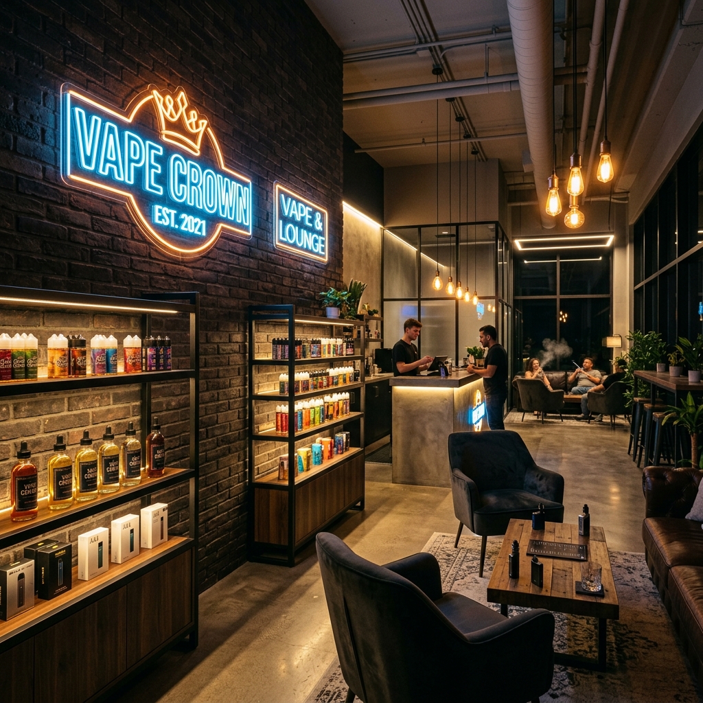 VapeShacks Storefront Lounge
